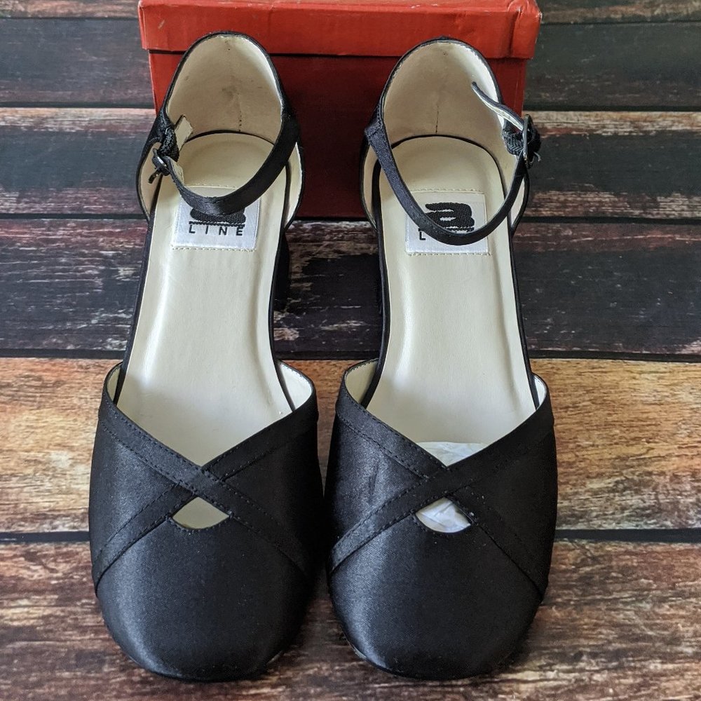 Girl's Satin Dress Shoes